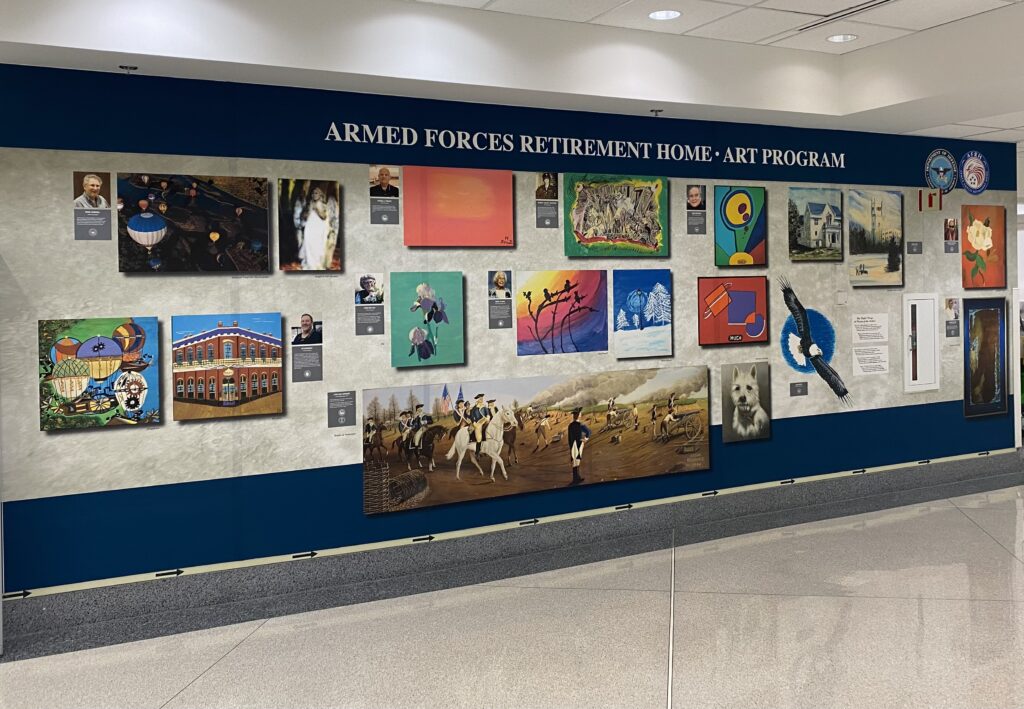 Armed Forces Retirement Home (AFRH) Artwork Featured At The Pentagon ...